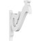 Ekena Millwork Florence Architectural Grade PVC Bracket, 5/8"W X 4"D X 6"H BKTP01X04X06FL - alternate 1